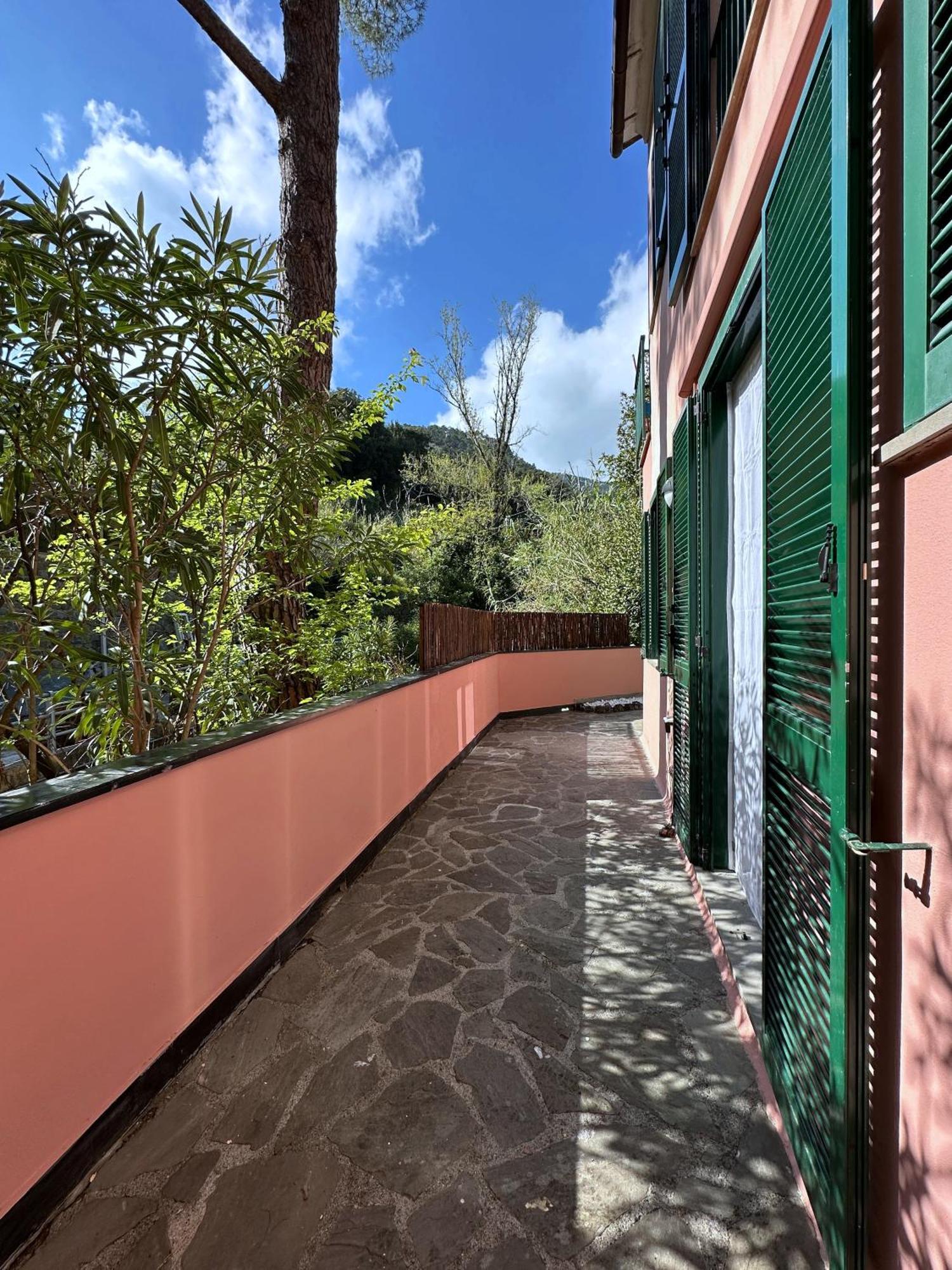 Terrace & Parking - Holiday Home Near Fegina Beach Monterosso al Mare Dış mekan fotoğraf